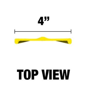 3-Rail Profile Top View 4"